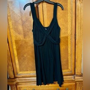 New York & Company Black Sleeveless Dress Size XL